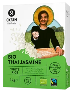 Oxfam Witte Rijst Fairtrade Bio (1000 gr)