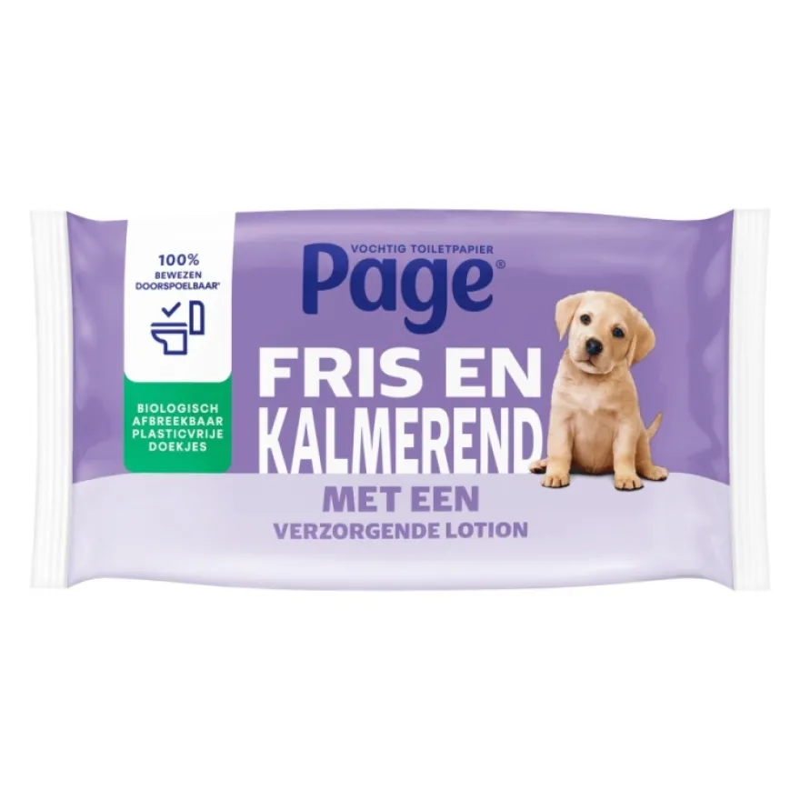 Page Vochtig Toiletpapier Fris en Kalmerend (38 stuks)
