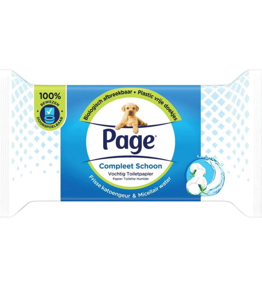 Page Vochtig toiletpapier navulling (38 stuks)