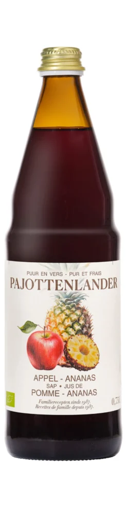 Pajottenlander Appel-ananassap Bio (200 ml)