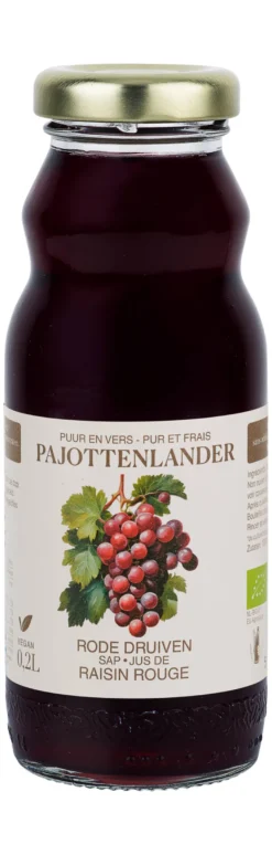 Pajottenlander Rood Druivensap Bio (200 ml)