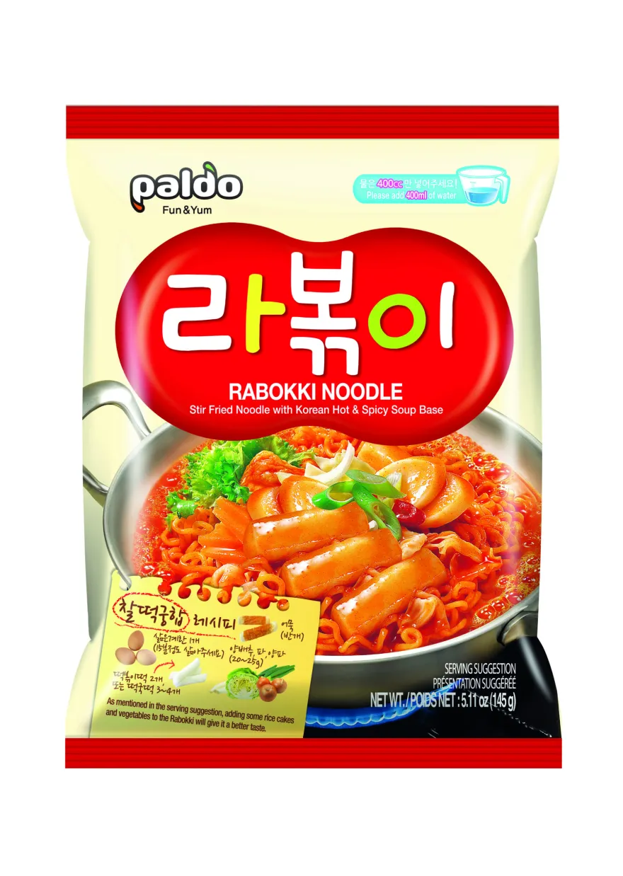 Paldo Rabokki Noedels (135 gr)