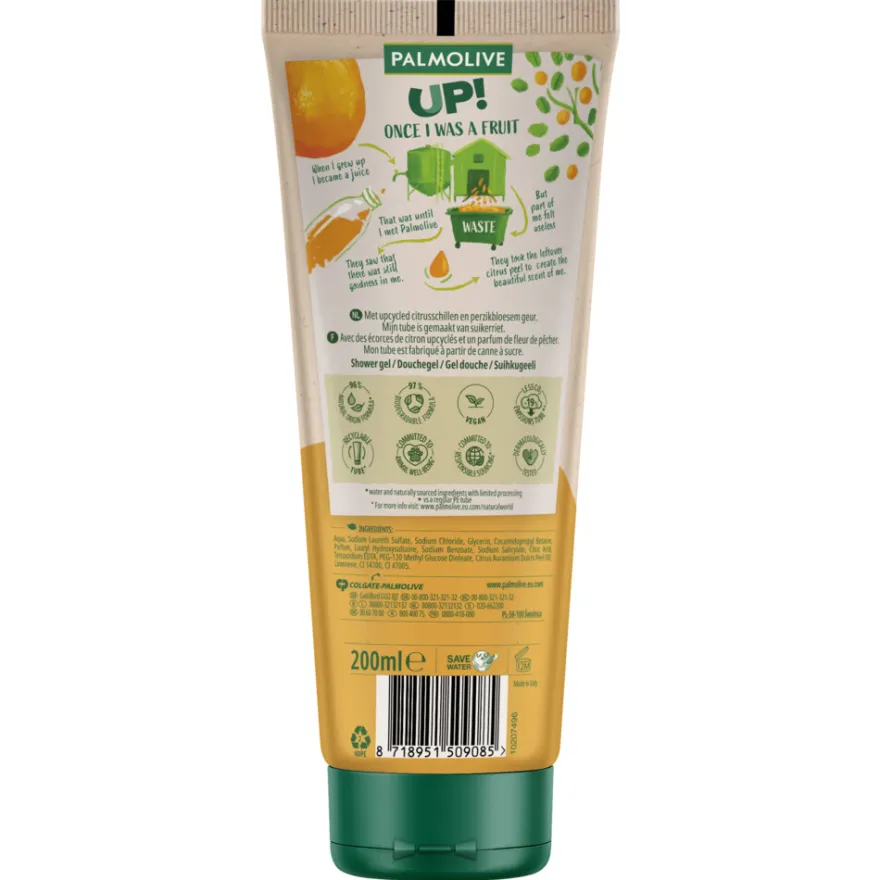 Palmolive Up! Douche Gel Citrus & Peach (200 ml)