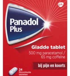 Panadol Plus glad (24 tabletten)