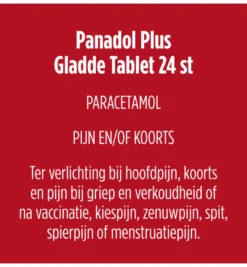 Panadol Plus glad (24 tabletten)
