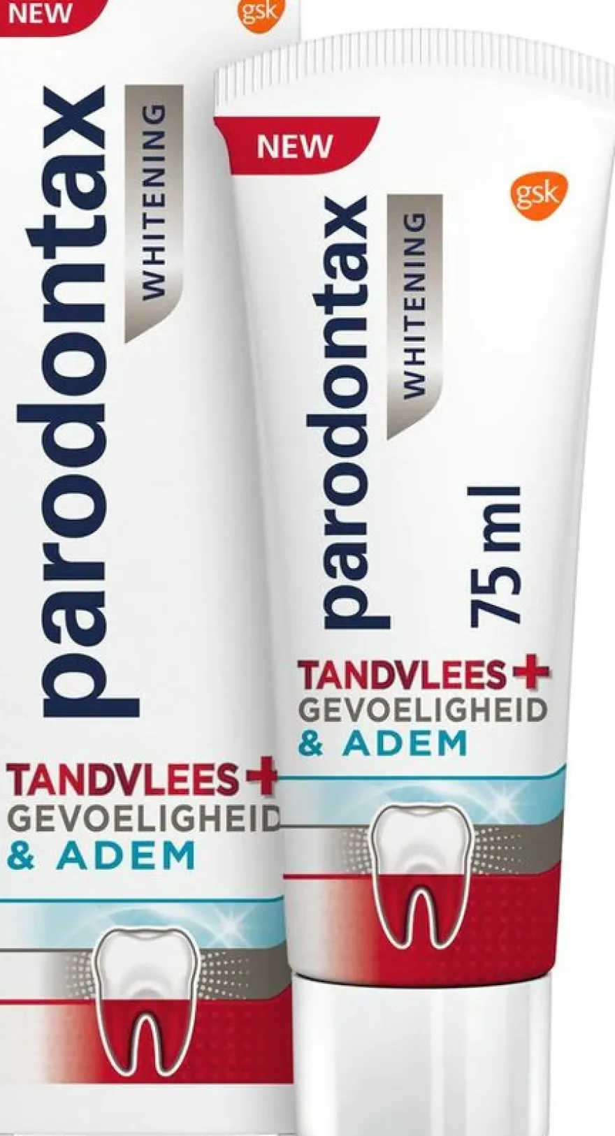 Parodontax Tandpasta Tandvlees & Whitening (75 ml)