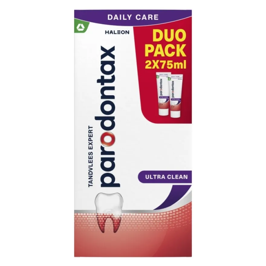 Parodontax Ultra Clean Daily Care Duo Pack (2 x 75 ml)