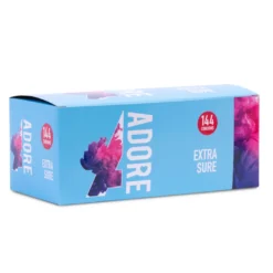 Pasante – Adore Extra Sure Condoms Transparant (144 stuks)