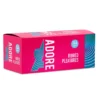Pasante – Adore Ribbed Pleasure Condoms Rood (144 stuks)