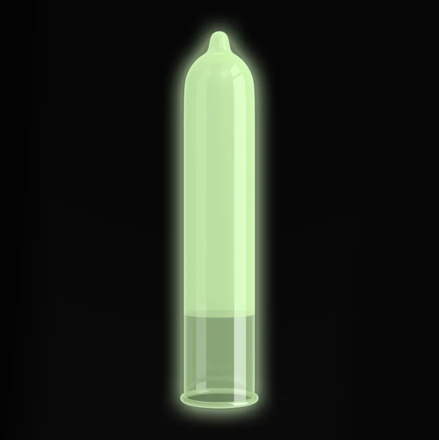 Pasante – Glow Condoms Transparant (12 stuks)