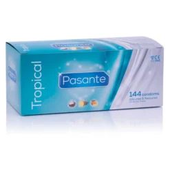 Pasante – Tropical Condoms Transparant (144 stuks)