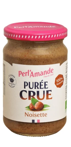 Perl’amande Hazelnootpuree Glutenvrij Bio & Raw (280 gr)