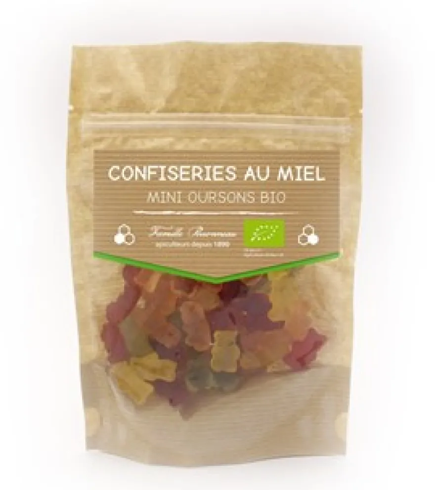 Perronneau Teddybeer Snoepjes Bio (120 gr)