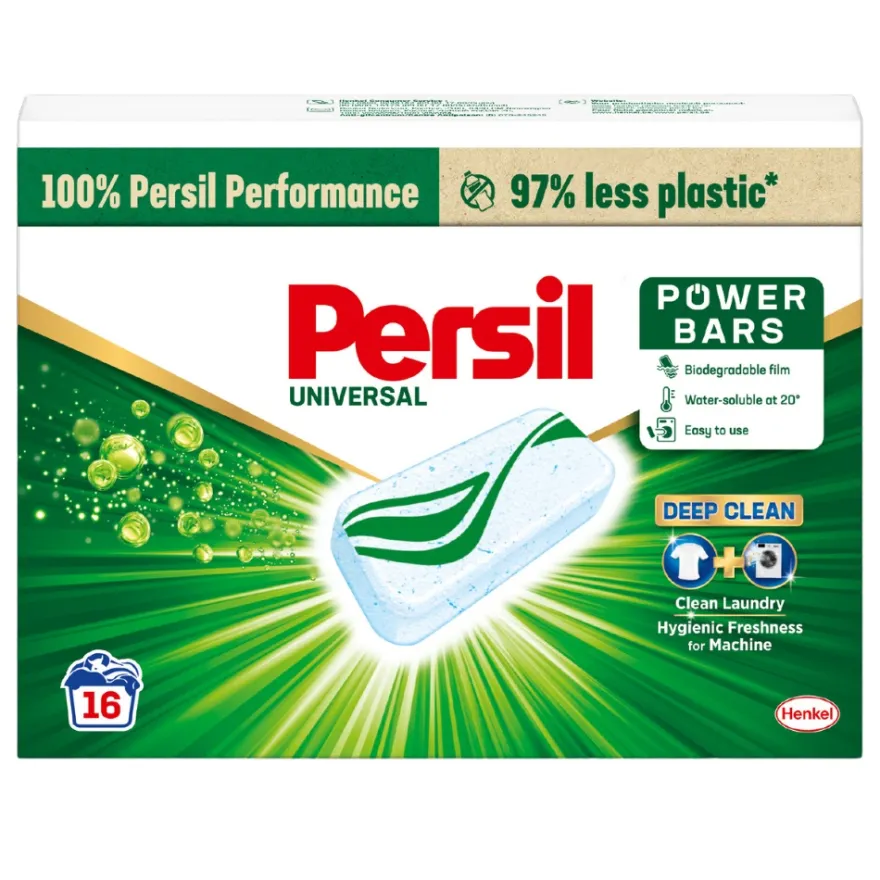 Persil Wasmiddel Powerbars Universal (16 stuks)