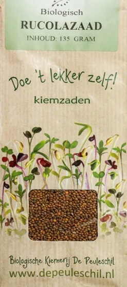 Peuleschil Rucolazaad Bio (135 gr)