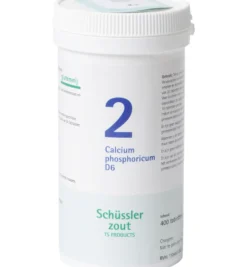 Pfluger Calcium phosphoricum 2 D6 Schussler (400 tabletten)