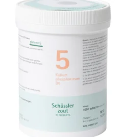 Pfluger Kalium phosphoricum 5 D6 Schussler (1000 tabletten)
