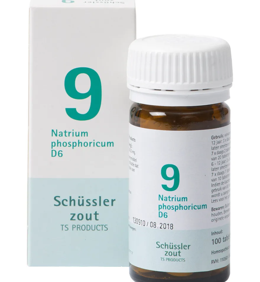Pfluger Natrium Phosphoricum 9 D6 Schussler (100 tabletten)