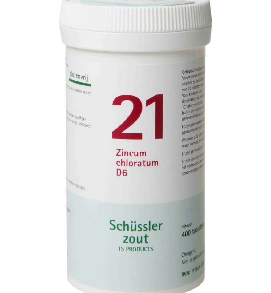 Pfluger Zincum Chloratum 21 D6 Schussler (400 tabletten)