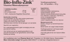 Pharma Nord Bio Influ Zink (90 tabletten)