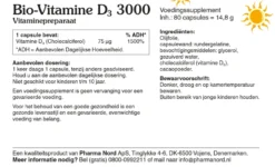 Pharma Nord Bio-Vitamine D3 3000IE D Pearls (80 capsules)