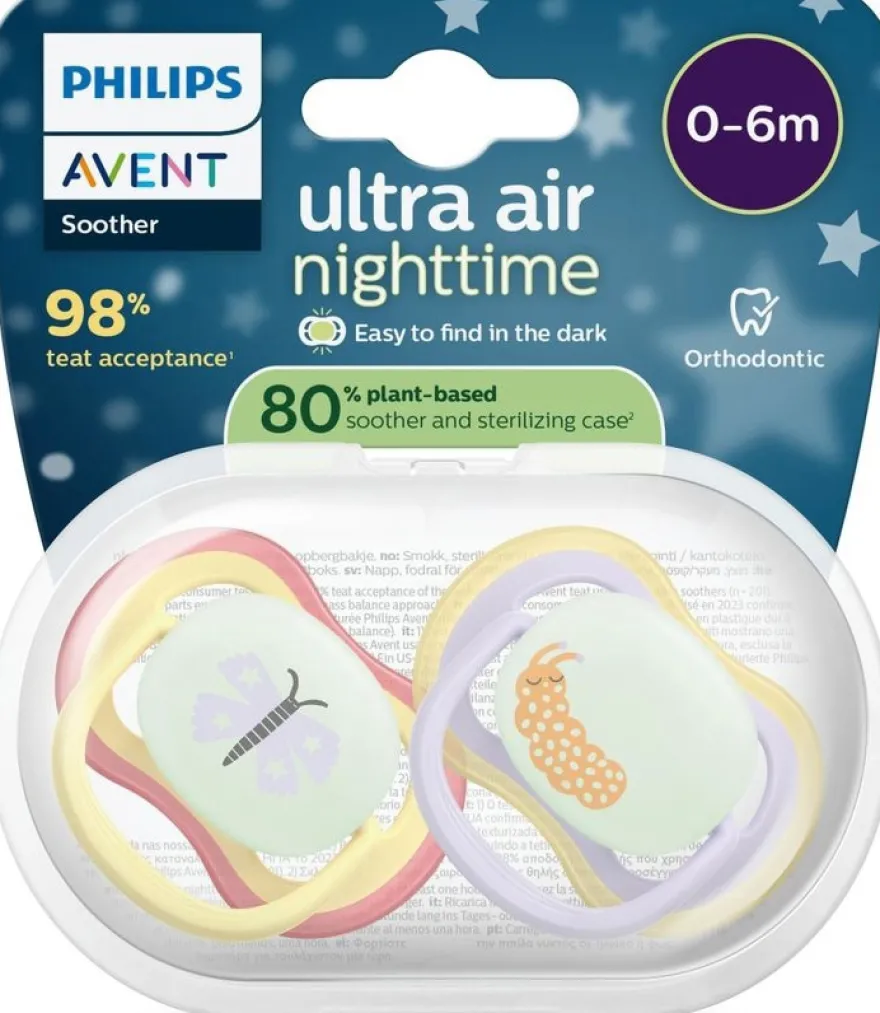 Philips Avent Avent Fopsp 0m Air Nacht Mix (2 stuks)