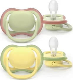 Philips Avent Avent Ultra Air Fopspeen Colors of Nature 18m+ (2 stuks)