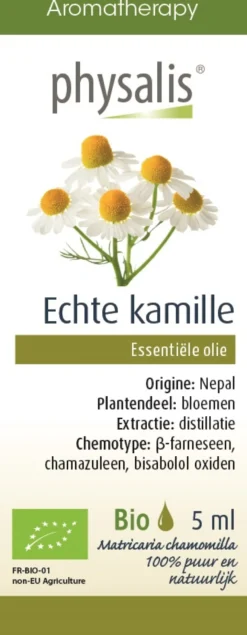Physalis Aroma Kamille Bio (5 ml)