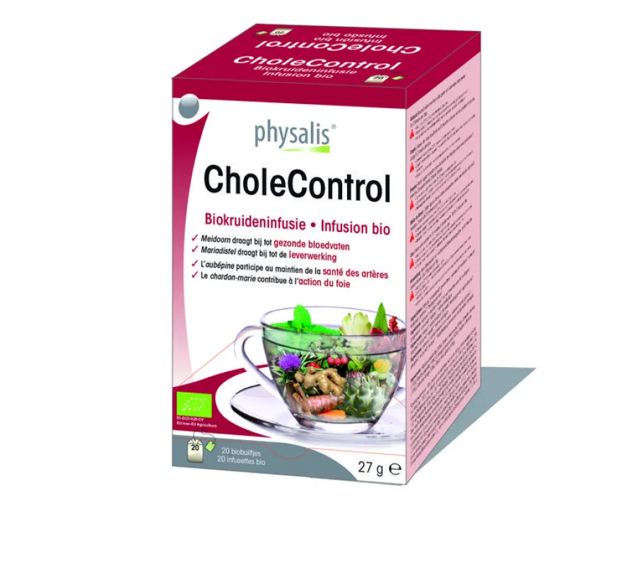 Physalis Cholecontrol Thee Bio (20 zakjes)