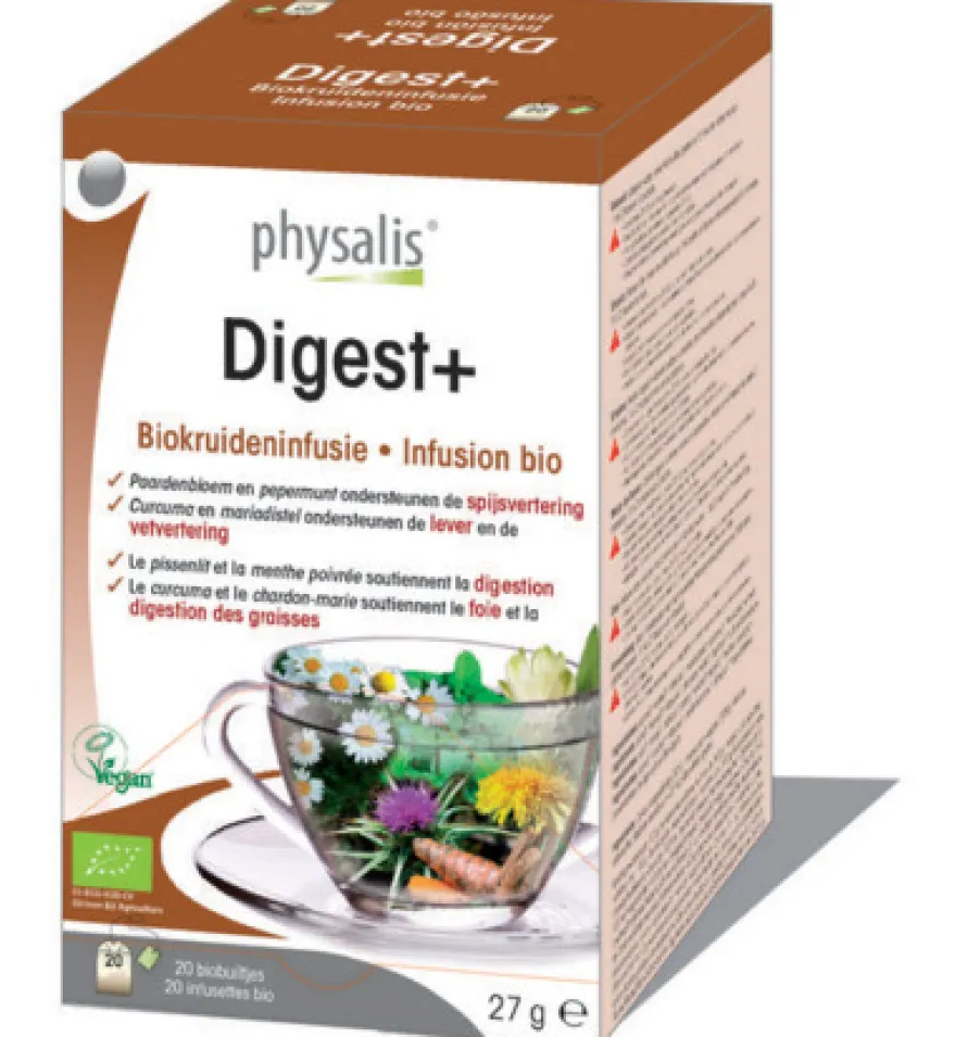 Physalis Digest+ Thee Bio (20 stuks)