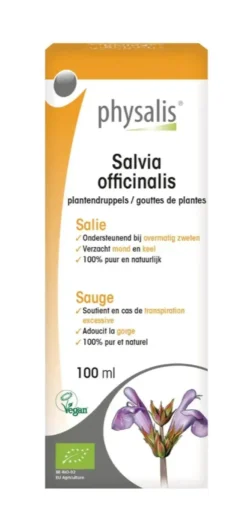 Physalis Salvia Officinal Druppels (100 ml)