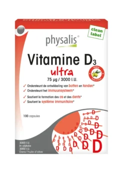 Physalis Vitamine D3 Ultra Capsules (100 capsules)