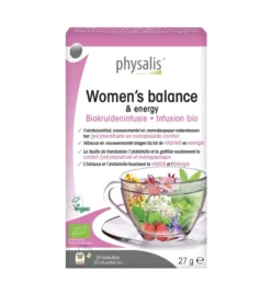 Physalis Women’s Balance & Energy Biokruideninfusie (20 zakjes)