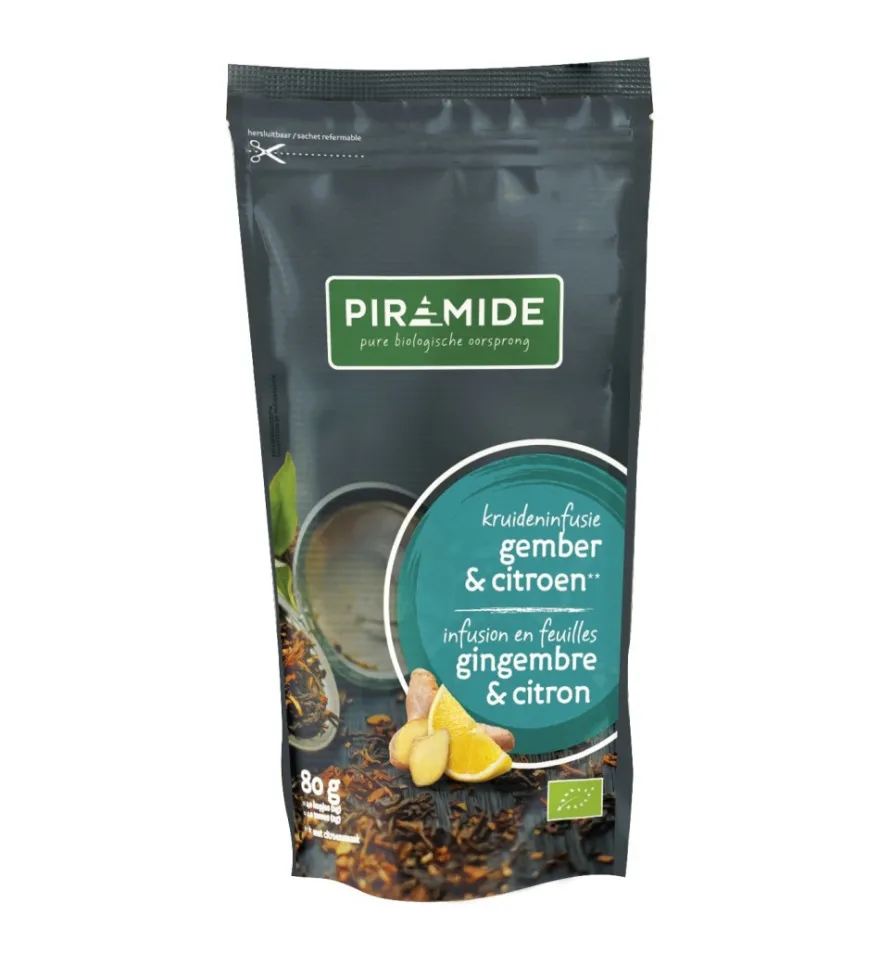 Piramide Gember citroen bio (80 gr)