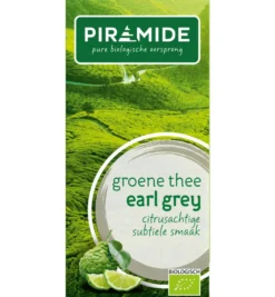 Piramidegroene Thee & Earlgrey Eko Bio (20 stuks)