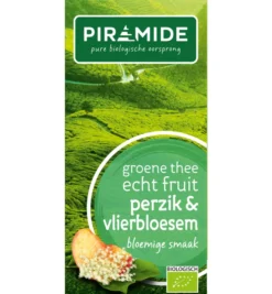 Piramidegroene Thee Perzik Vlierbloesem Bio (20 stuks)