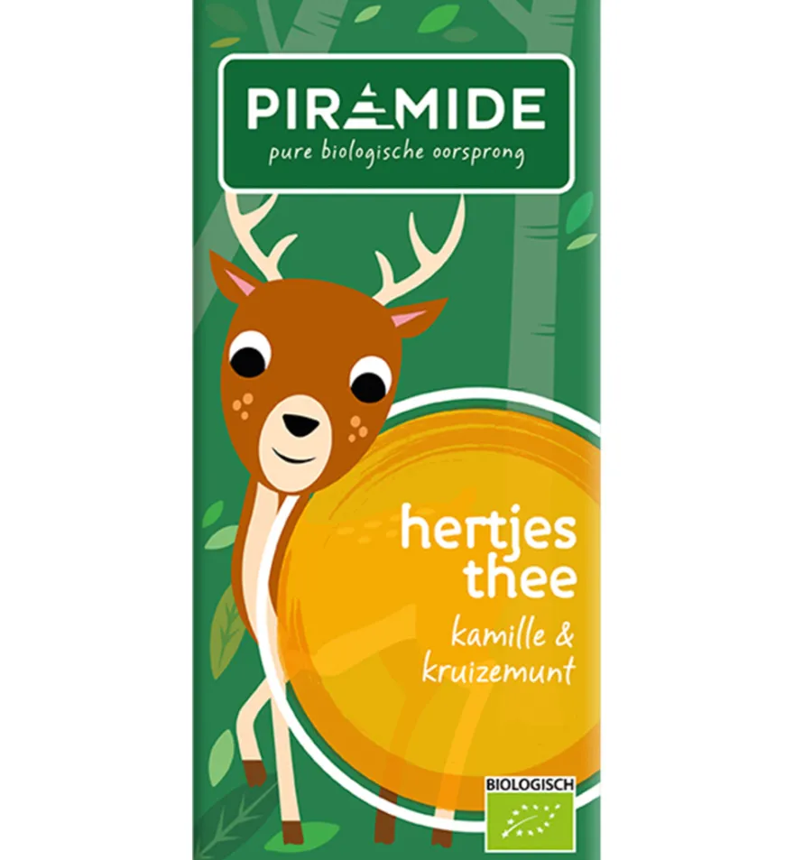 Piramide Hertjes Thee Eko Bio (20 stuks)