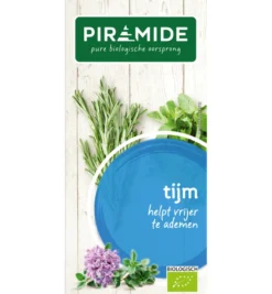 Piramide Tijm Thee Eko Bio (20 stuks)
