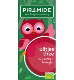 Piramide Uiltjes Thee Rood Eko Bio (20 stuks)