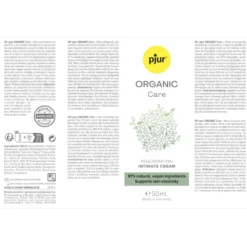 Pjur ORGANIC Care Intieme Creme 50ml (50 ml)