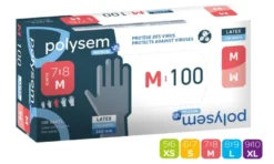 Polysem Latex Handschoenen Maat M (100 stuks)