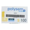Polysem Latex Handschoenen Maat S (100 stuks)