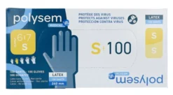 Polysem Latex Handschoenen Maat S (100 stuks)