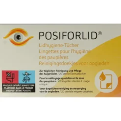 Posiforlid Posiforlid Reinigsdoekjes Oogleden (20 stuks)