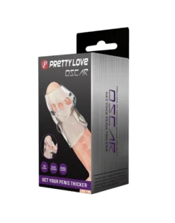 Pretty Love Oscar Cock Ring Transparant (1 stuk)