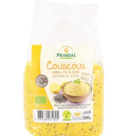 Priméal Couscous Mais Rijst En Chia Citroen Bio (300 gr)