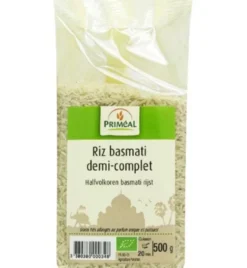 Priméal Halfvolkoren Basmati Rijst Bio (500 gr)