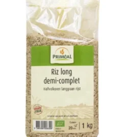 Priméal Halfvolkoren Langgraan Rijst Bio (1000 gr)
