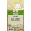 Priméal Halfvolkoren Ronde Rijst Bio (1000 gr)