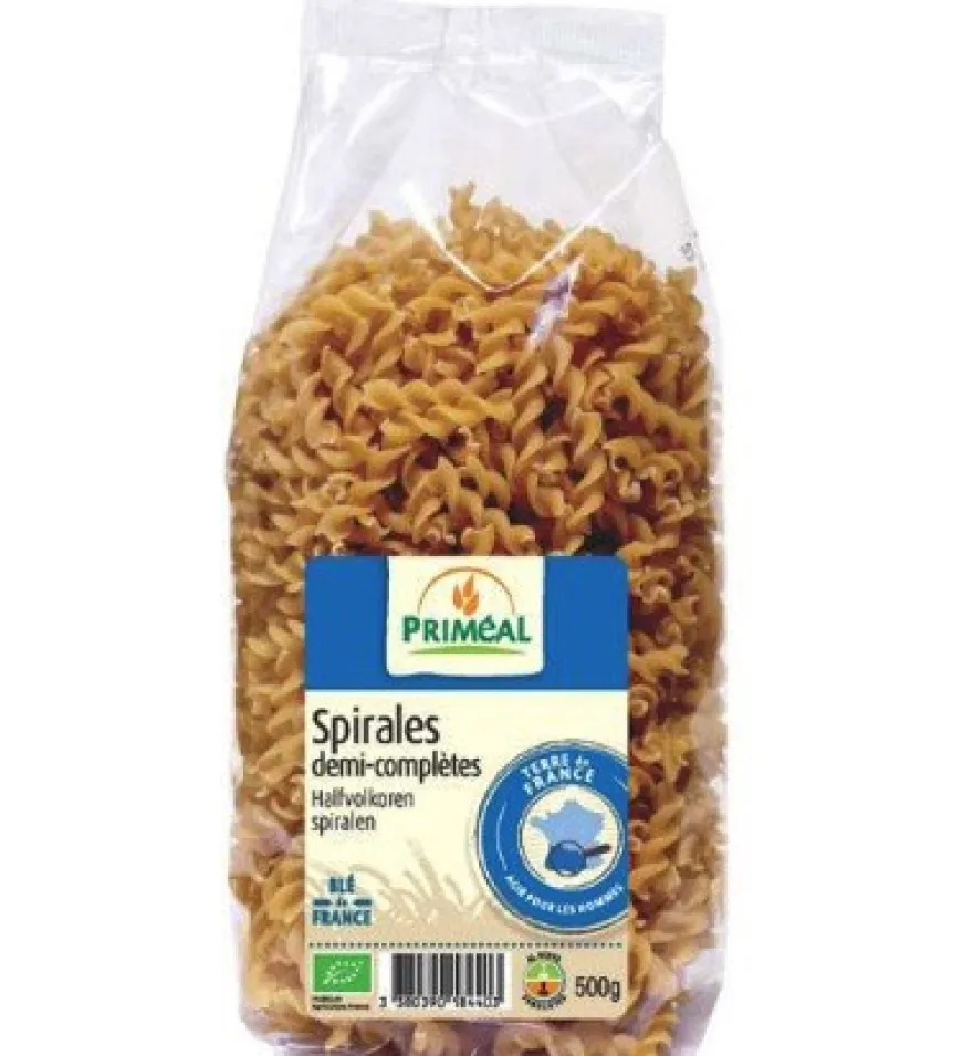 Priméal Halfvolkoren Spiralen Bio (500 gr)